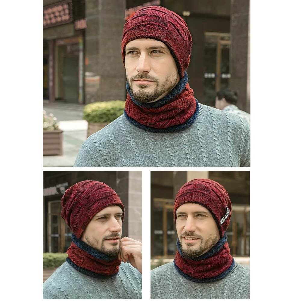 3-In-1 Winter Hat for Men