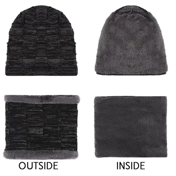 3-In-1 Winter Hat for Men