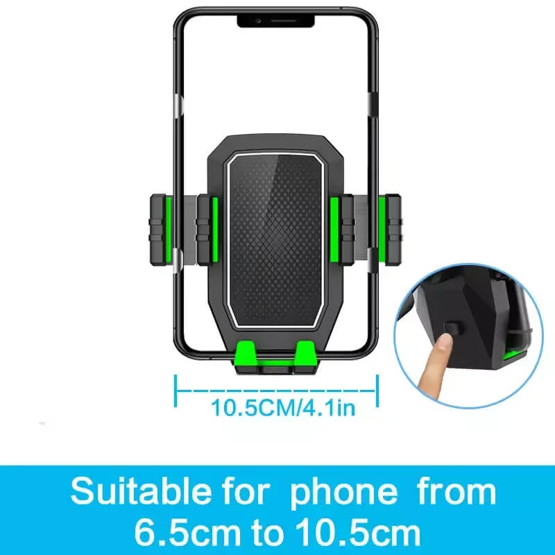 The AUTOBUD 5-in-1 Car Cup Holder with Food Tray & Cell Phone Holder