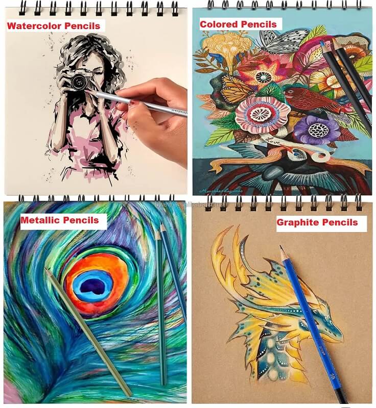 Professional 71-Piece Art Kit with Sketchpad
