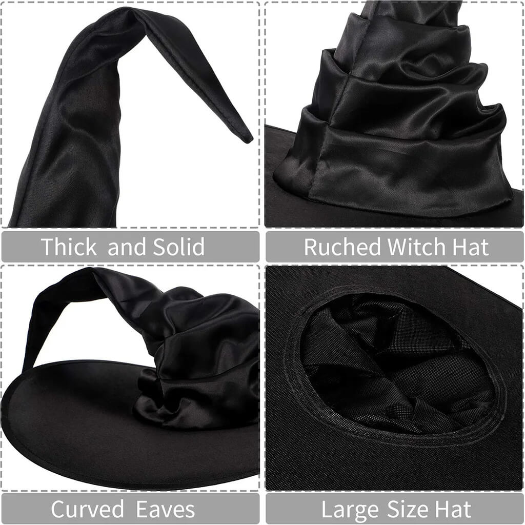 Elegant Witch Hat for Women