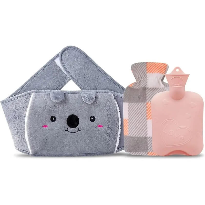 WarmRelief™ Hot Water Bottle with Belt & Cover