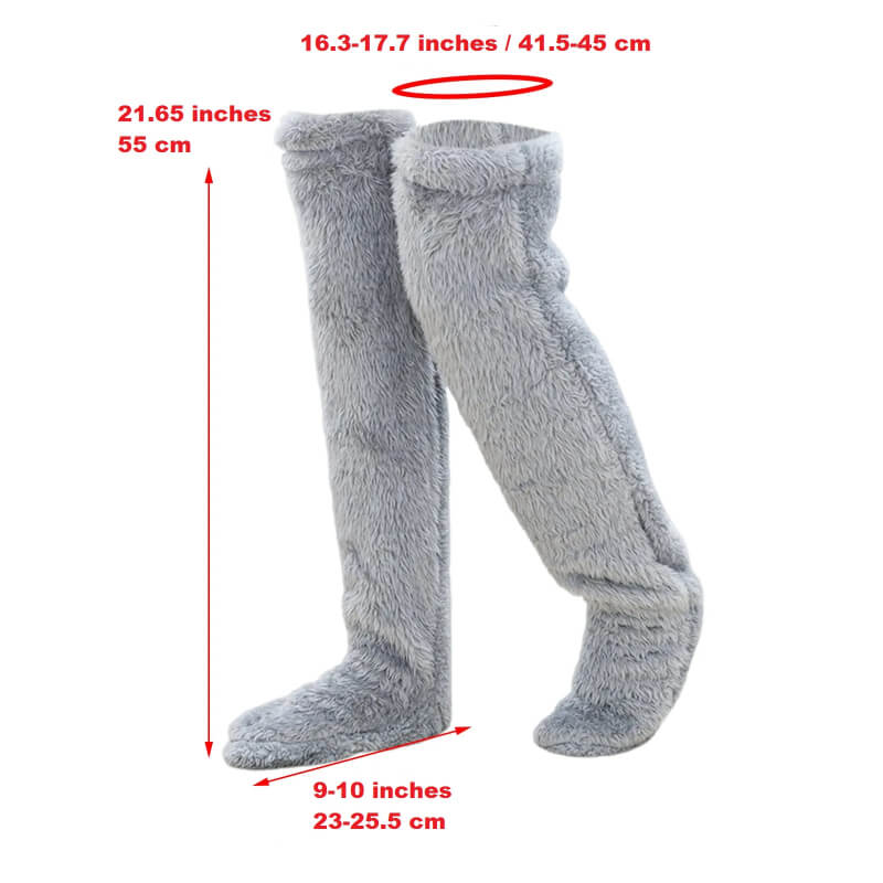 Thigh High Fuzzy Winter Socks