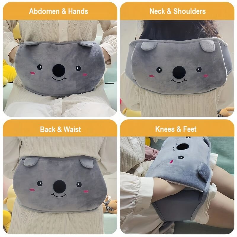 WarmRelief™ Hot Water Bottle with Belt & Cover