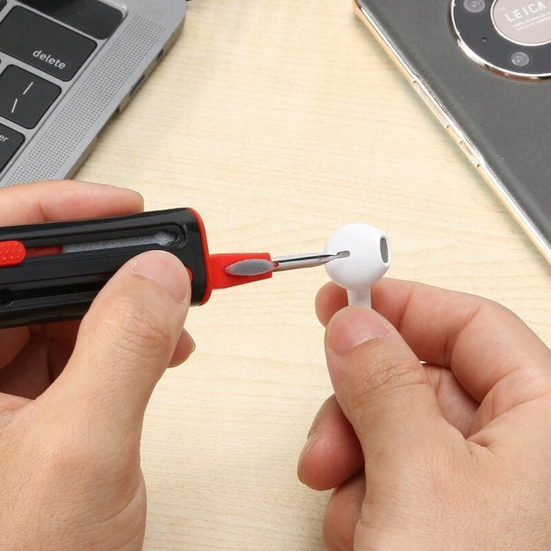 5 In 1 Retractable Keyboard & Earphone Cleaning Pen