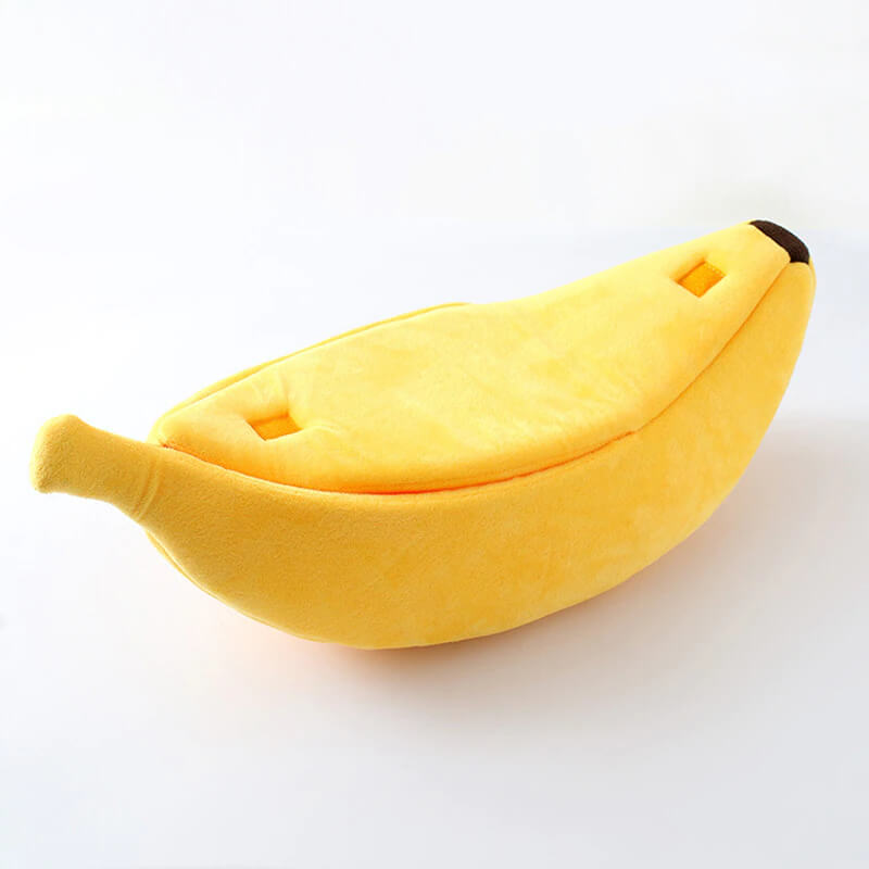 Winter Banana Cat Bed