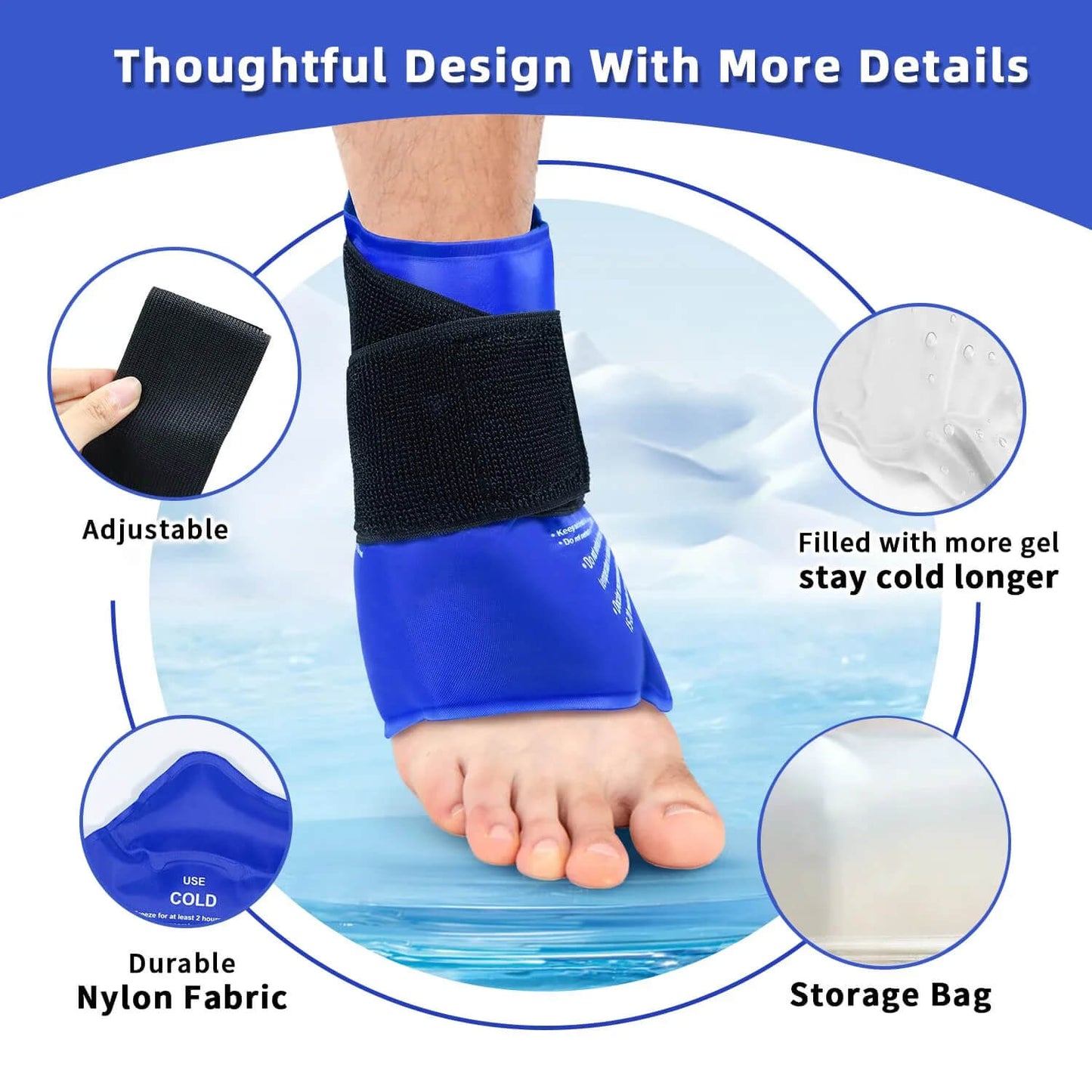 Hot & Cold Gel Wrap for Body Parts