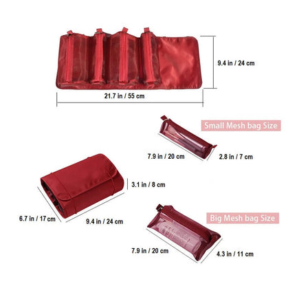 4-In-1 Detachable Makeup Bag