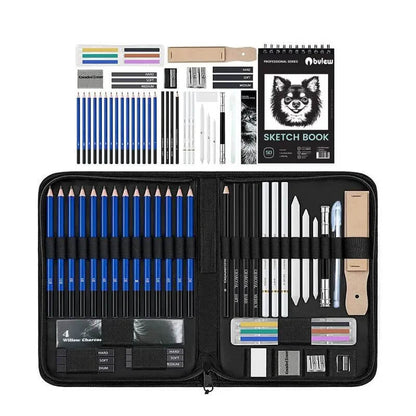 49-Piece Artist Sketching & Drawing Set