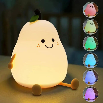 Pear Squishy Night Light