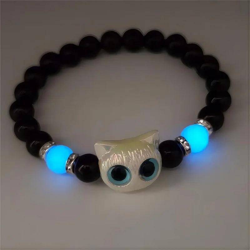 Cute Big Eye Cat Bracelet