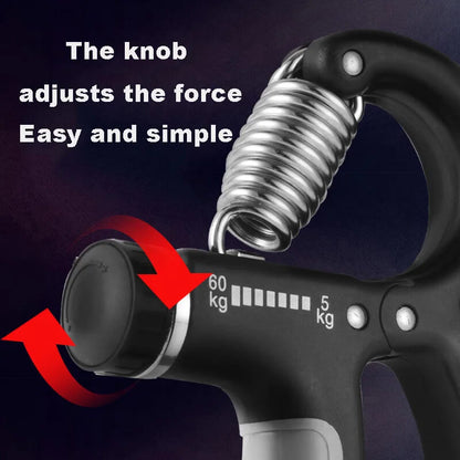 Adjustable Grip Trainer with Counter