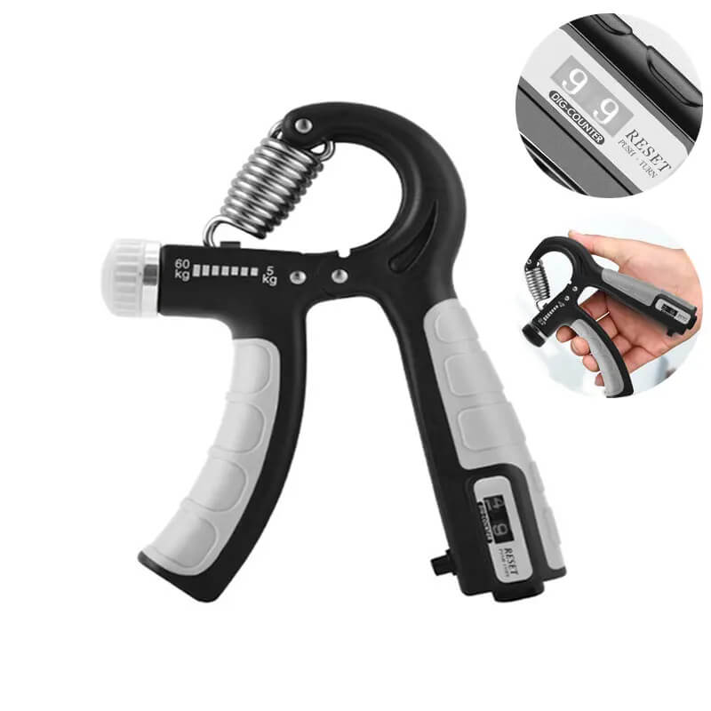 Adjustable Grip Trainer with Counter