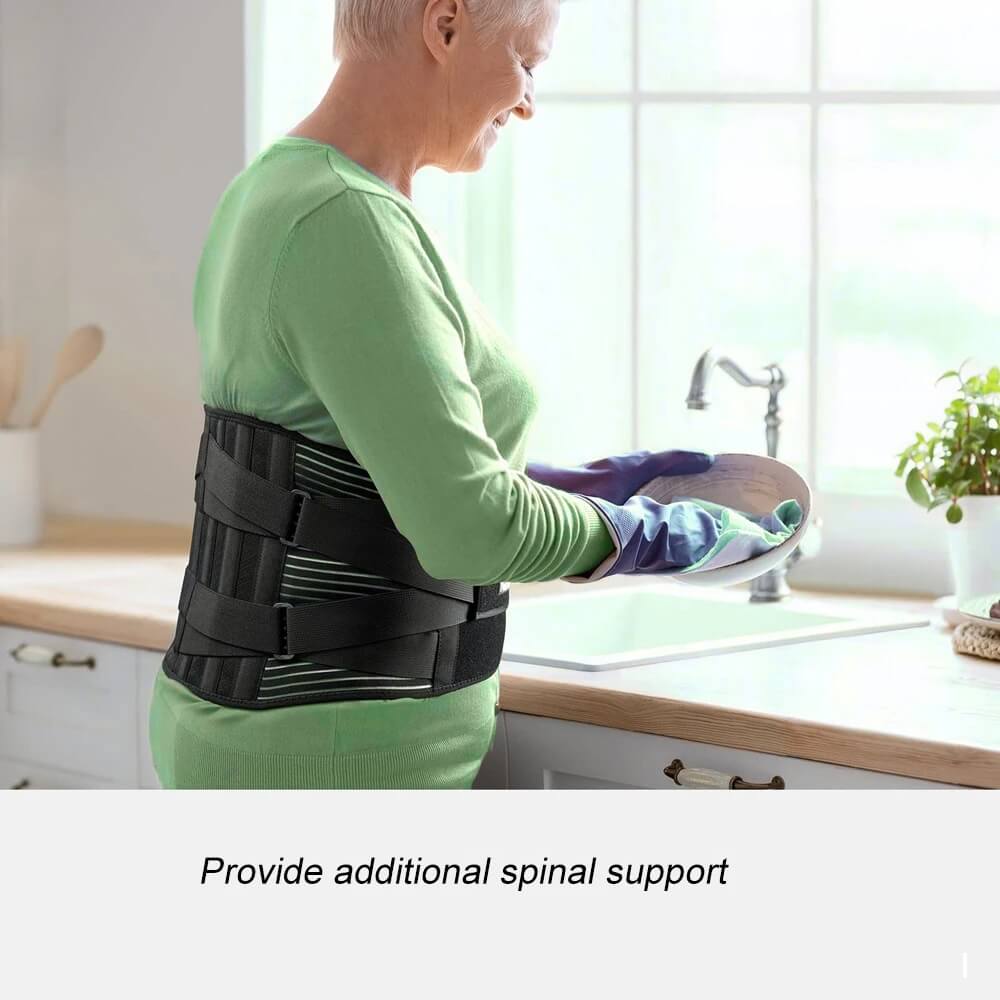 BackRelief™ Double Pull Back Support Belt