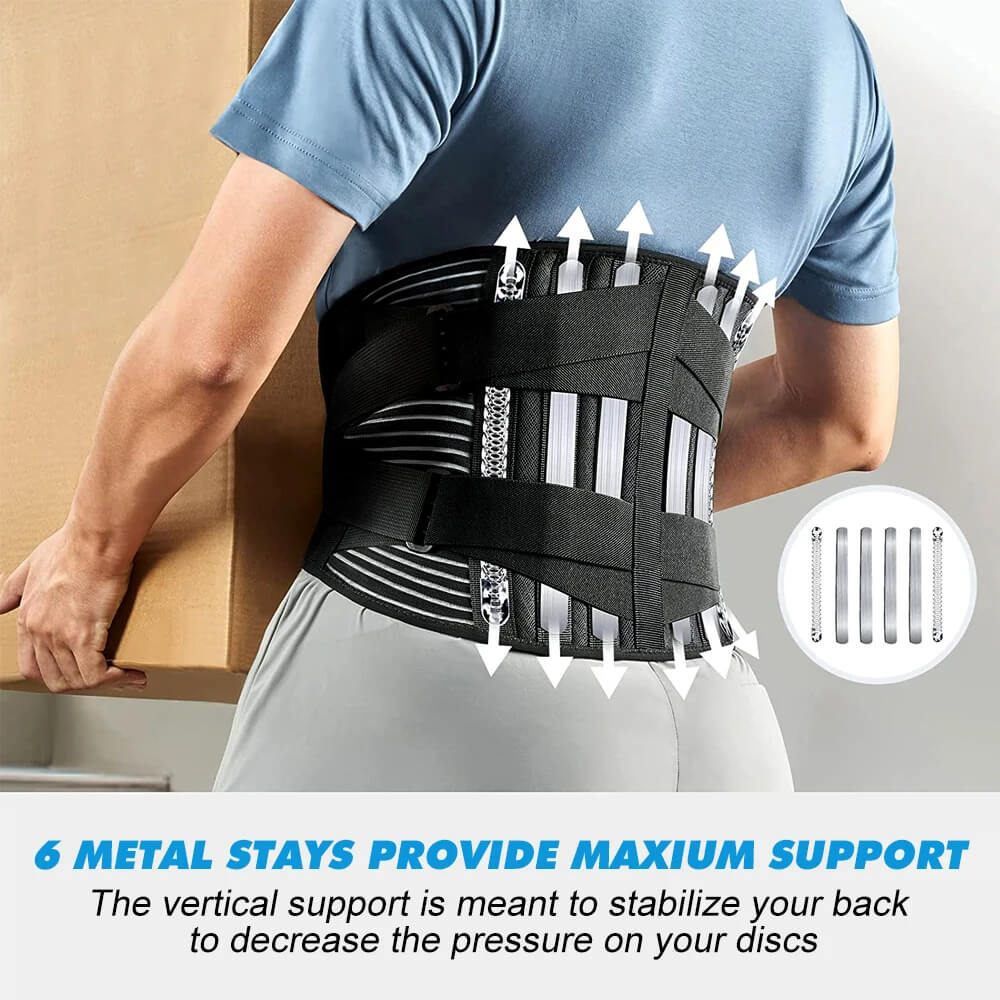 BackRelief™ Double Pull Back Support Belt