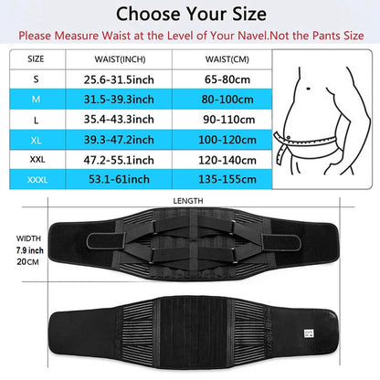 BackRelief™ Double Pull Back Support Belt