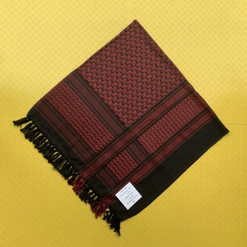 black-red-keffiyeh