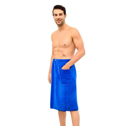 Wearable Bath Towel for Men