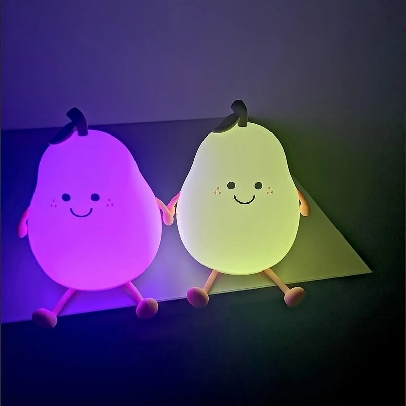 Pear Squishy Night Light