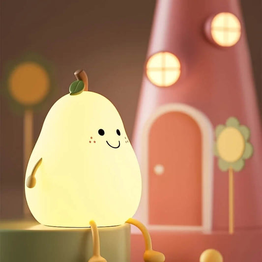 Pear Squishy Night Light