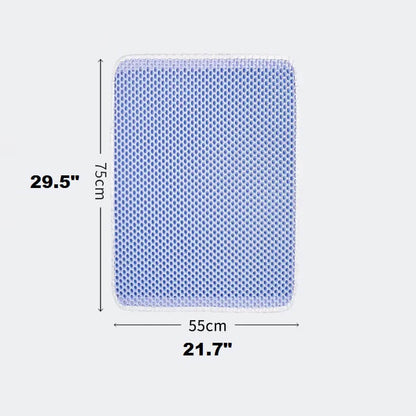 Double-Layer Cat Litter Mat