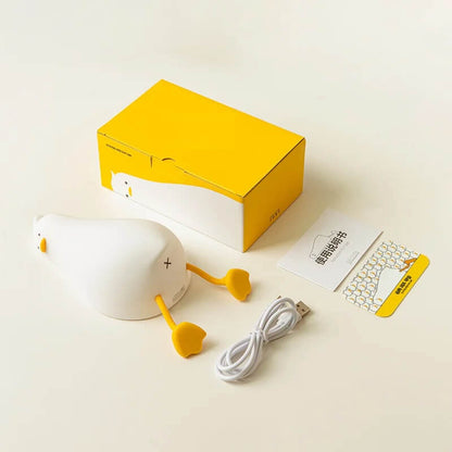 Lying Duck Squishy Night Light