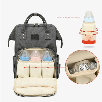 Multi-Function Nappy Backpack for Moms