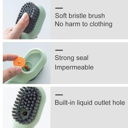 Multifunction Cleaning Brush with Liquid Dispenser