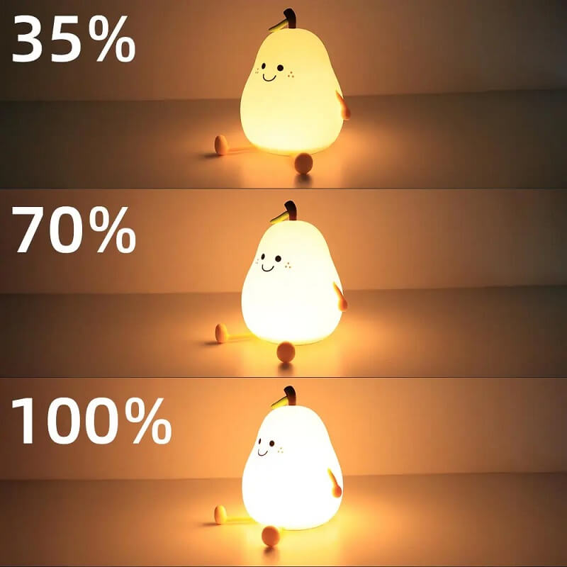 Pear Squishy Night Light