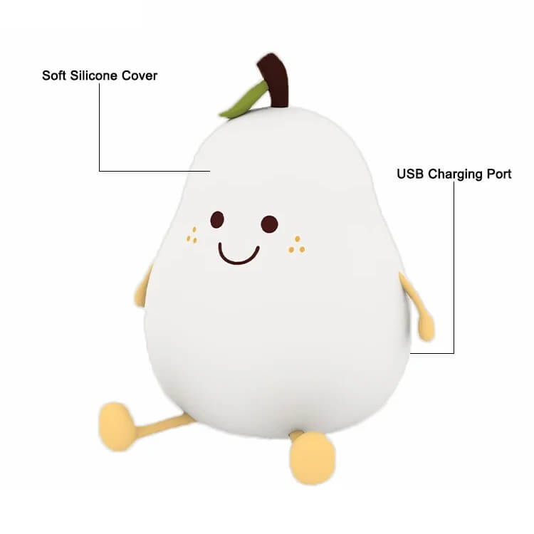 Pear Squishy Night Light