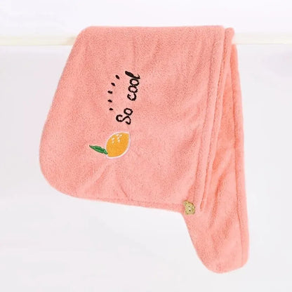 Microfiber Quick Drying Hair Towel Bonnet