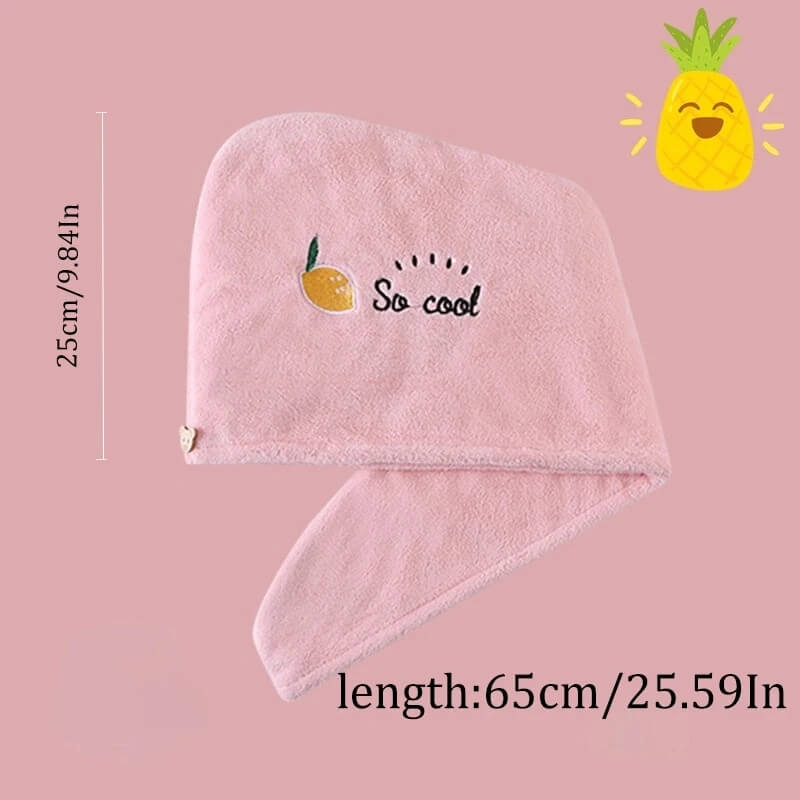 Microfiber Quick Drying Hair Towel Bonnet