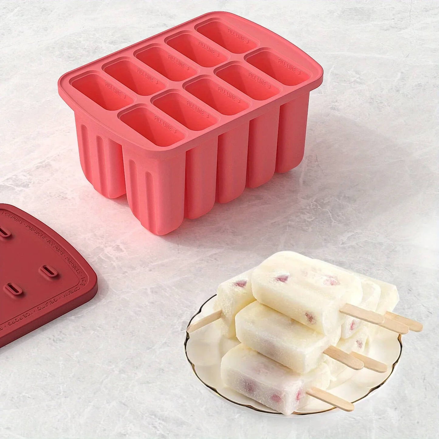Silicone Popsicle Mold