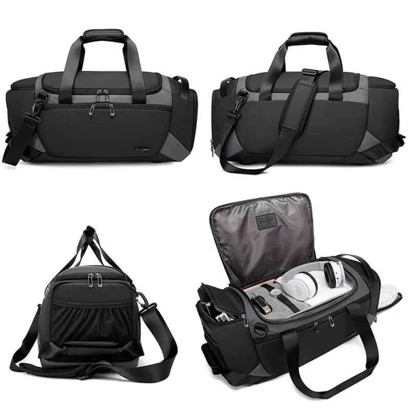 Large Capacity Sports Bag with Shoe Compartment