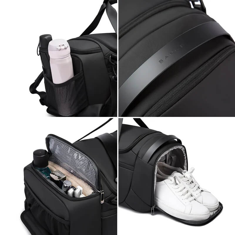 Large Capacity Sports Bag with Shoe Compartment