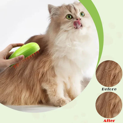 Electric Steamy Cat Brush