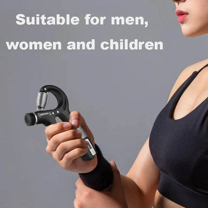 Adjustable Grip Trainer with Counter