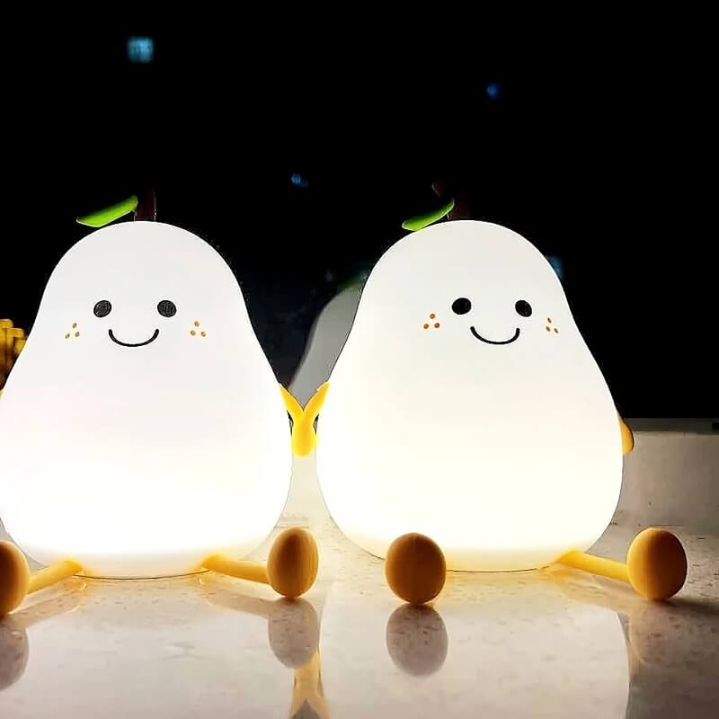 Pear Squishy Night Light