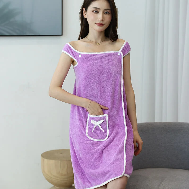 Wearable Bath Towel for Women