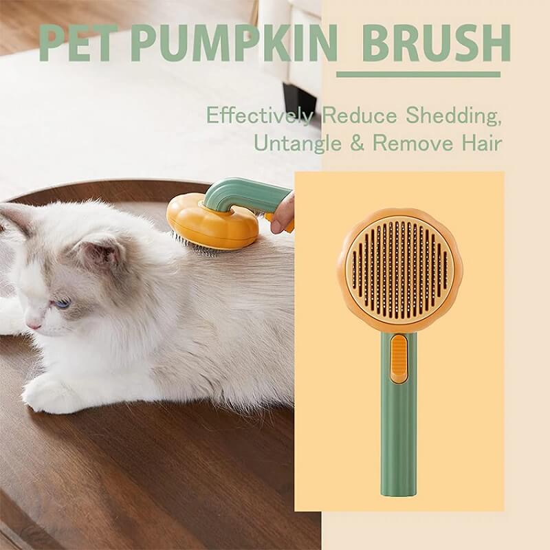 Cat Pumpkin Brush
