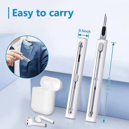 Portable Earphone Cleaning Kit Size