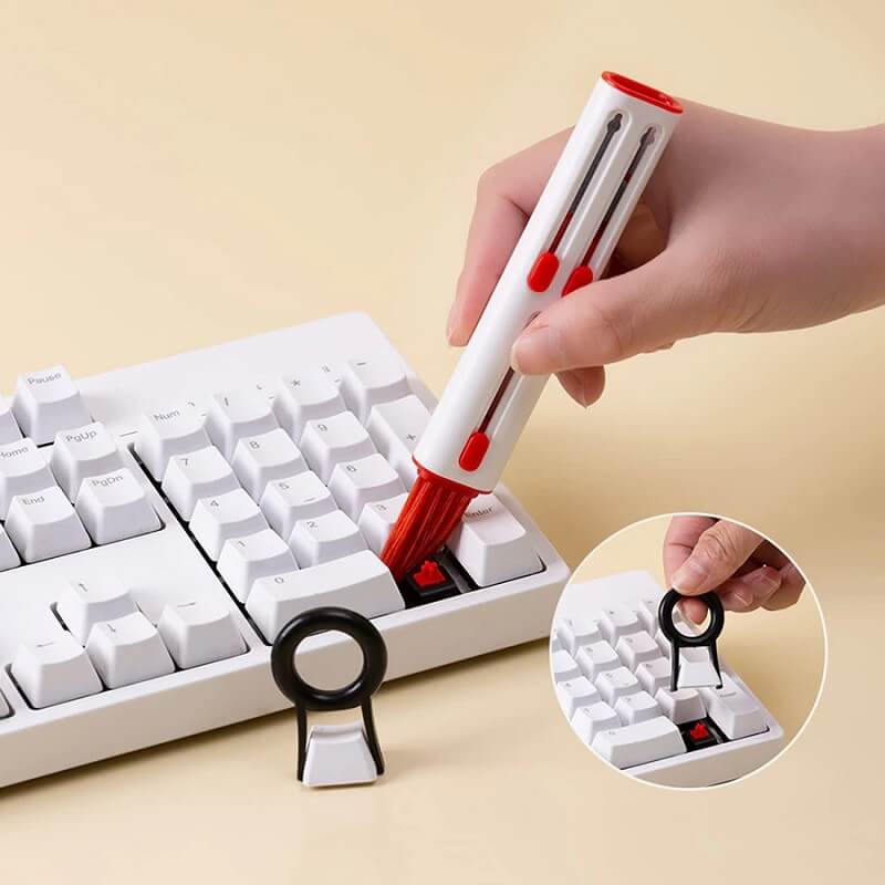 5 In 1 Retractable Keyboard & Earphone Cleaning Brush